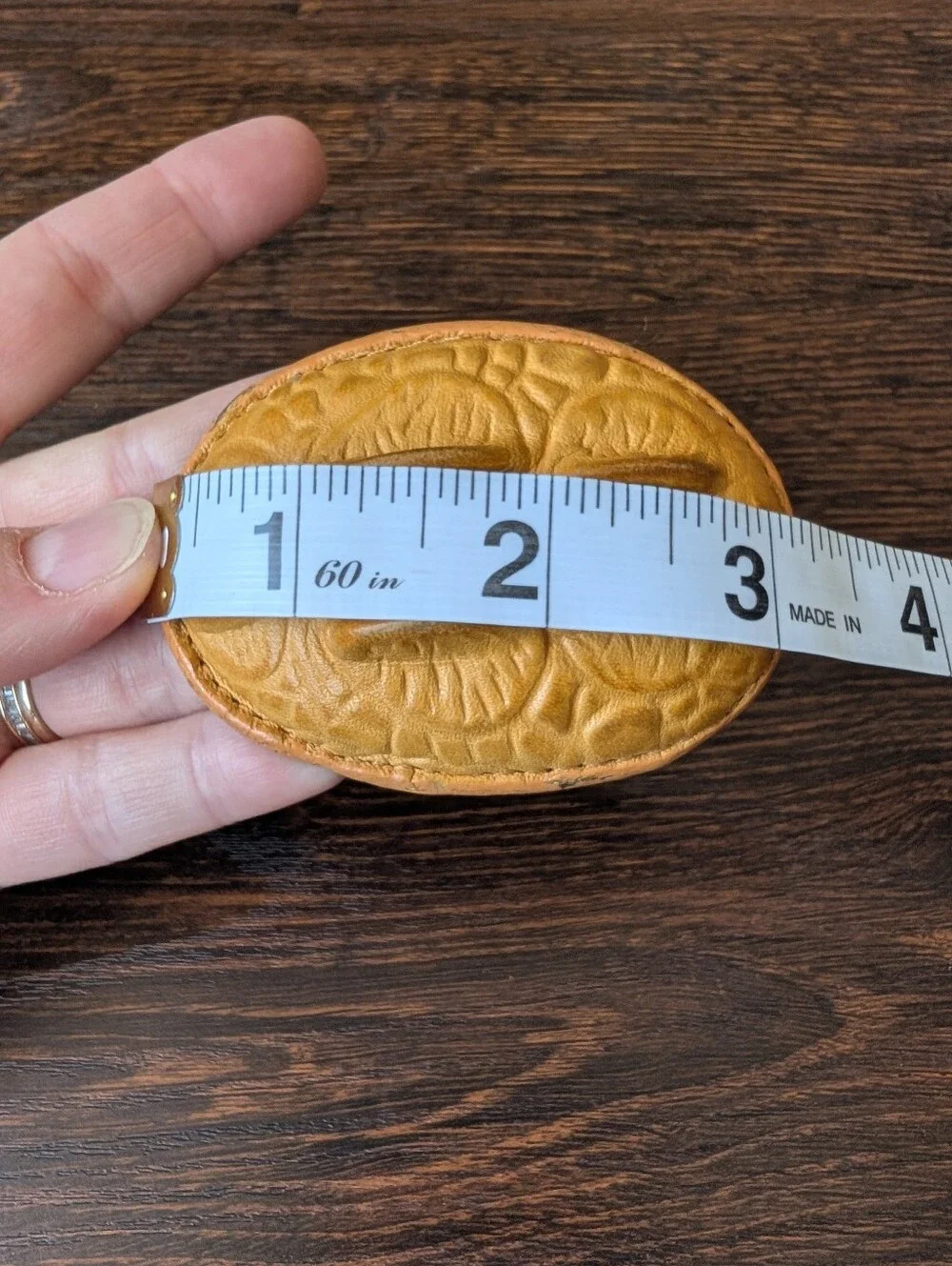Crocodile Alligator Genuine Yellow Leather Youth Western Style Belt